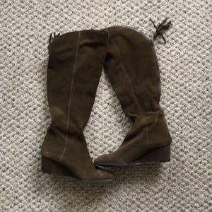 Steve Madden Leather boots (never worn)